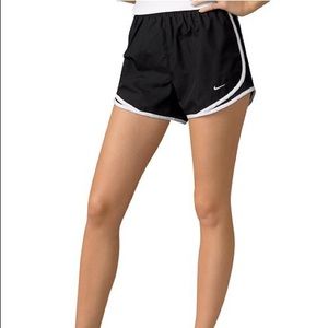 black nike shorts